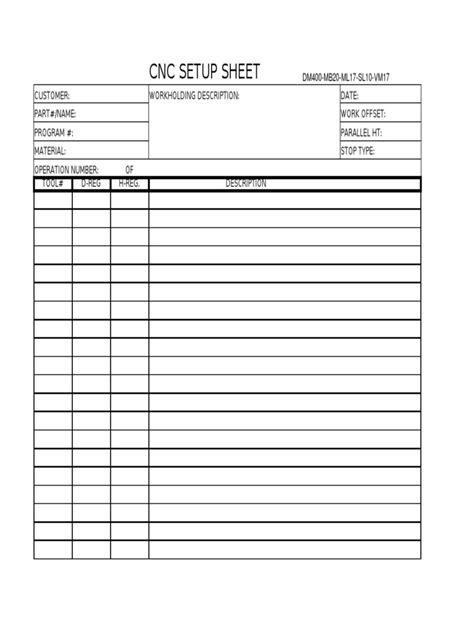 tool setting cnc machine|cnc setup sheet pdf.